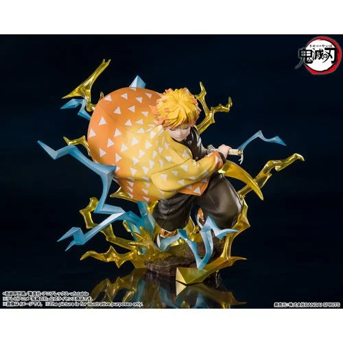Demon Slayer: Kimetsu no Yaiba Zenitsu Agatsuma Thunderclap and Flash FiguartsZERO Statue