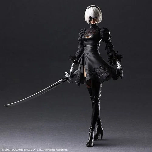 NieR: Automata 2B YoRHa No. 2 Type B Deluxe Version Play Arts Kai Action Figure