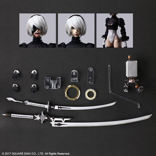 NieR: Automata 2B YoRHa No. 2 Type B Deluxe Version Play Arts Kai Action Figure