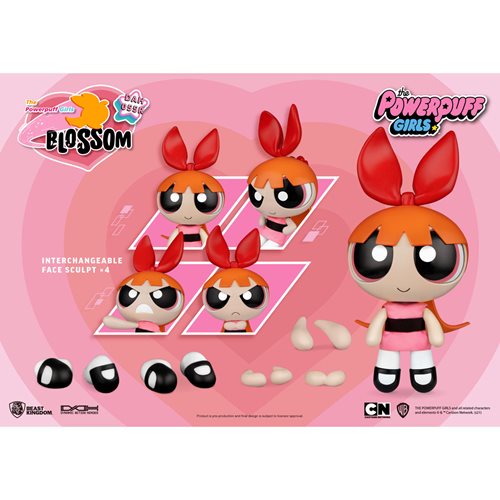 Powerpuff Girls Blossom DAH-055R Dynamic 8-Ction Heroes Action Figure