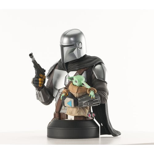 Star Wars: Mandalorian with Grogu 1:6 Scale Mini-Bust - PX