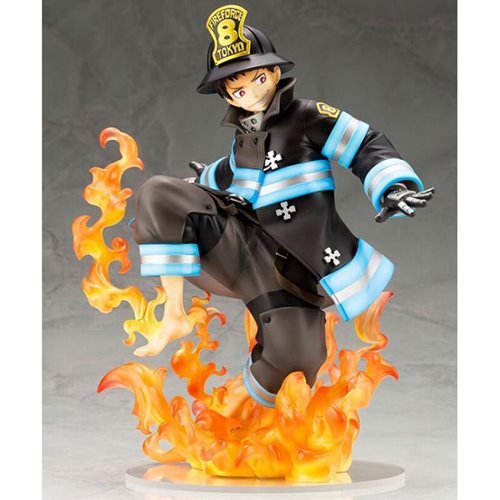 Fire Force Shinra Kusakabe ARTFX J Statue with Bonus
