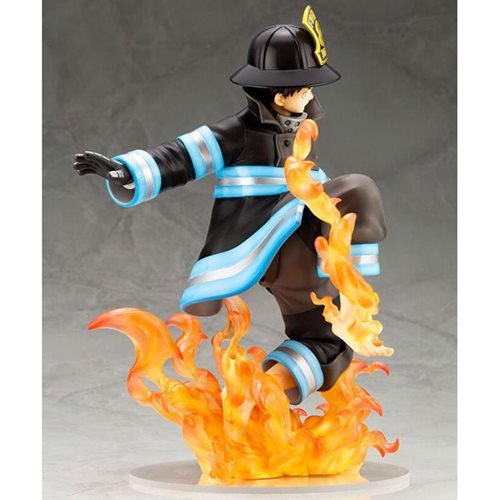 Fire Force Shinra Kusakabe ARTFX J Statue with Bonus