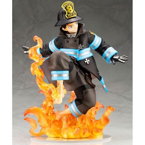 Fire Force Shinra Kusakabe ARTFX J Statue with Bonus