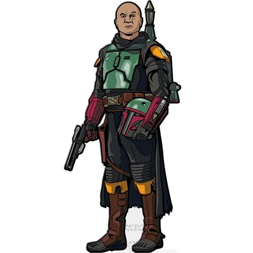 Star Wars: The Book of Boba Fett Boba Fett Holding Helmet FiGPiN Classic 3-Inch Enamel Pin