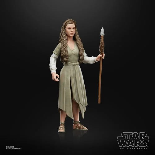 Star Wars The Black Series Princess Leia (Ewok Dress) 6-Inch Action Figure