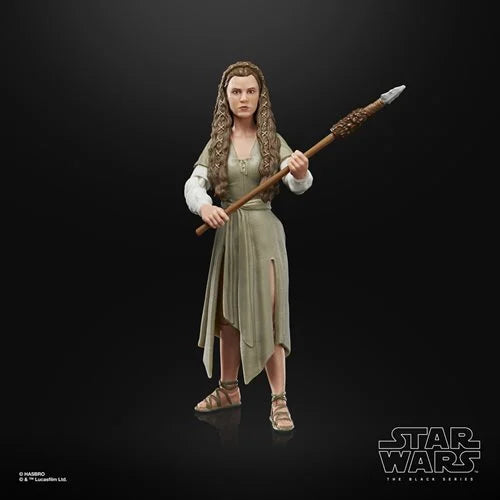 Star Wars The Black Series Princess Leia (Ewok Dress) 6-Inch Action Figure