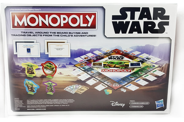 Star Wars The Mandalorian The Child Edition Monopoly Game