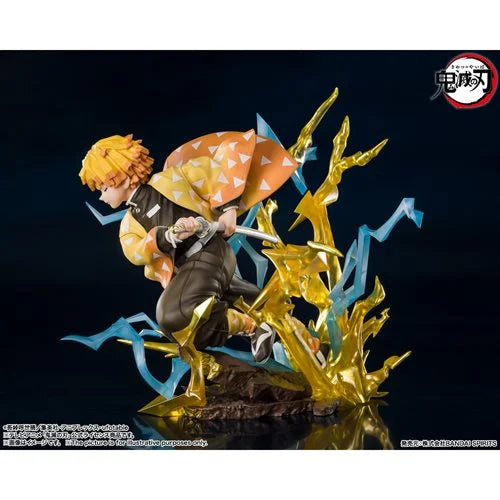 Demon Slayer: Kimetsu no Yaiba Zenitsu Agatsuma Thunderclap and Flash FiguartsZERO Statue