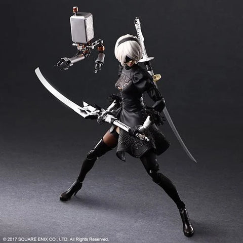 NieR: Automata 2B YoRHa No. 2 Type B Deluxe Version Play Arts Kai Action Figure