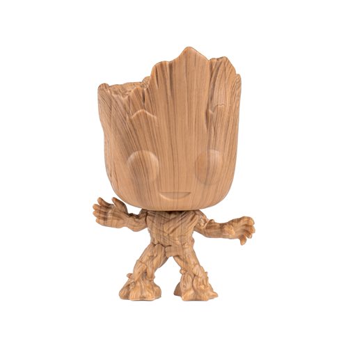 Guardians of the Galaxy Groot Wood Deco Pop! Vinyl Figure - Entertainment Earth Exclusive