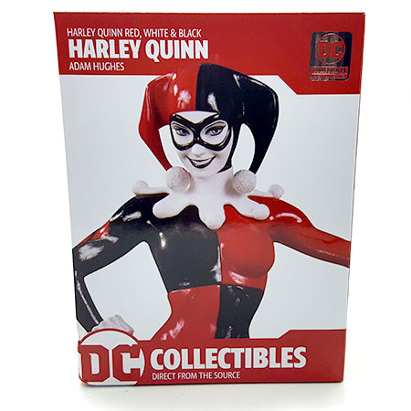 Harley Quinn Red White and Black by Adam Hughes Statue