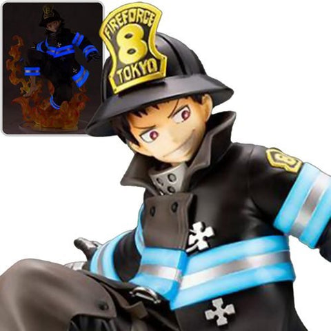 Fire Force Shinra Kusakabe ARTFX J Statue with Bonus