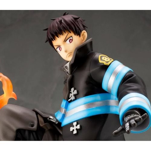 Fire Force Shinra Kusakabe ARTFX J Statue with Bonus