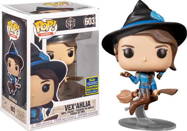 Funko POP! Games: Critical Role - Vex on Broom 2020 Shared Summer Convention Exclusive
